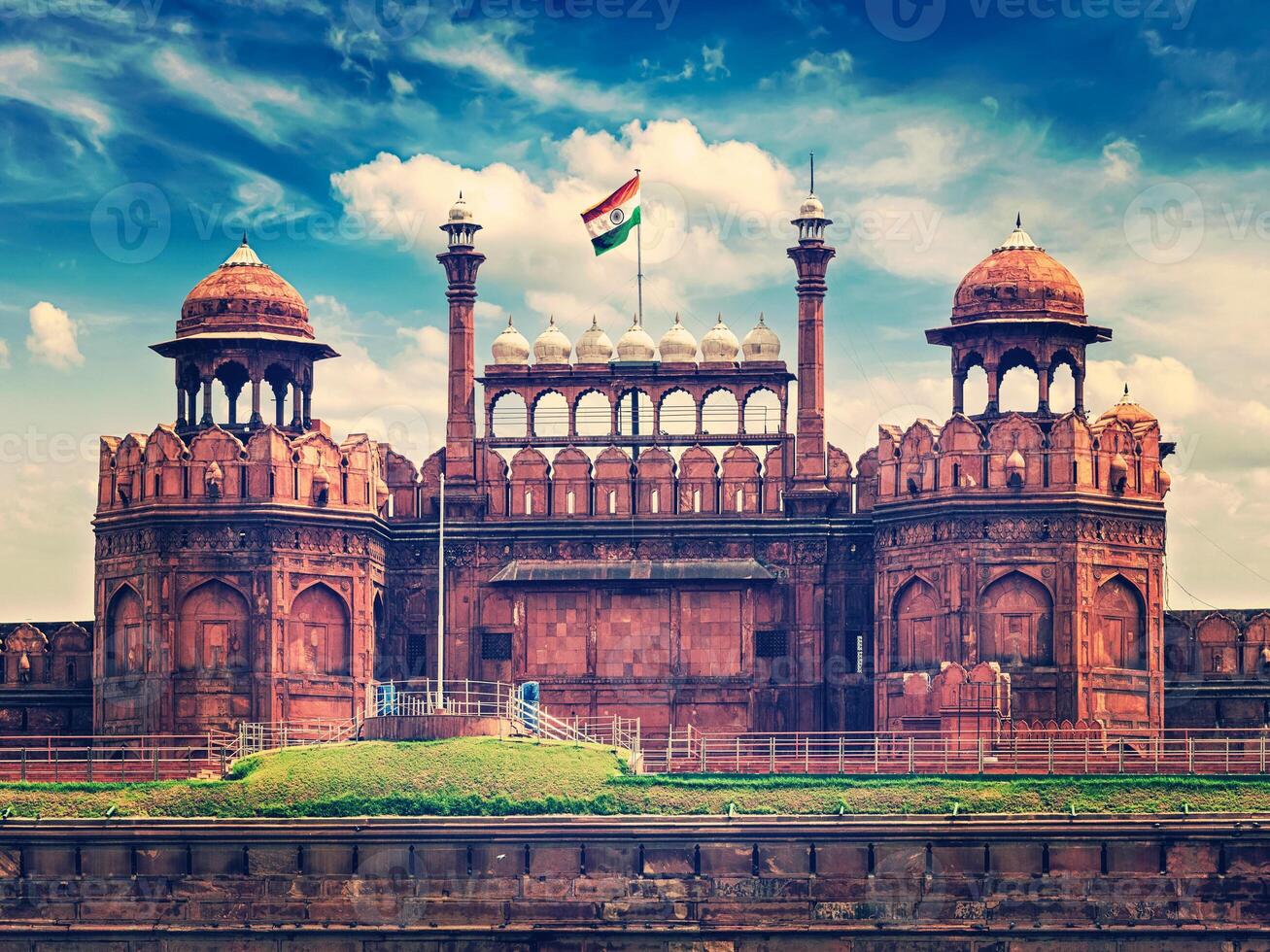 red-fort-lal-qila-delhi-india-photo